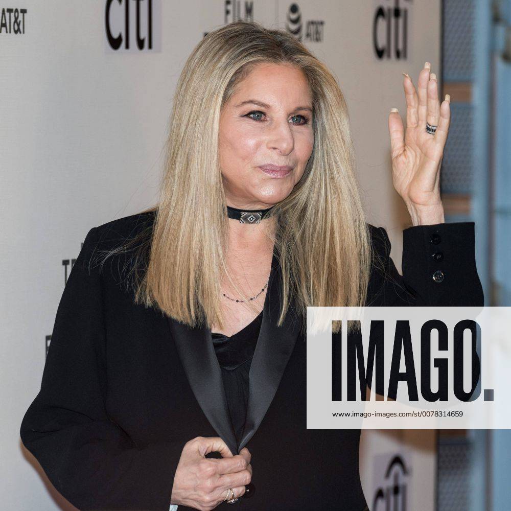 American artist Barbra Streisand waves as she arrives to participate in the Tribeca Talks: Storytellers: Barbra Streisand with Robert Rodriguez during the 2017 Tribeca Film Festival in New York on April 29, 2017. Photo by Enrique Shore Cordon Press EnriquexShore Barbra Streisand arrives at the 2017 Tribeca Film Festival