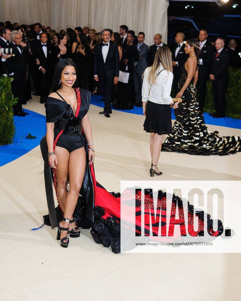 New York, NY, United States - 01 May 2017 - New York, New York - Nicki Minaj. 2017 Metropolitan Museum of Art Costume Institute Benefit Gala at The Metropolitan Museum of Art. Photo Credit: Christopher Smith AdMedia New York United States - ZUMAa123 20170501_zaa_a123_106
