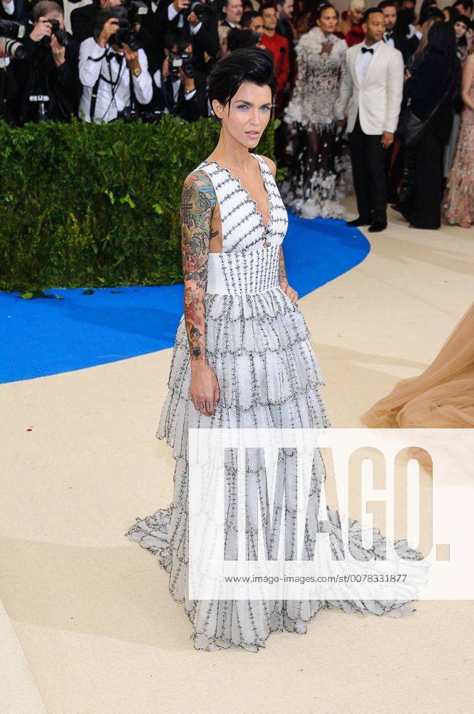 New York, NY, United States - 01 May 2017 - New York, New York - Ruby Rose. 2017 Metropolitan Museum of Art Costume Institute Benefit Gala at The Metropolitan Museum of Art. Photo Credit: Christopher Smith AdMedia New York United States - ZUMAa123 20170501_zaa_a123_135