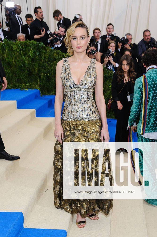 New York, NY, United States - 01 May 2017 - New York, New York - Brie Larson. 2017 Metropolitan Museum of Art Costume Institute Benefit Gala at The Metropolitan Museum of Art. Photo Credit: Christopher Smith AdMedia New York United States - ZUMAa123 20170501_zaa_a123_154