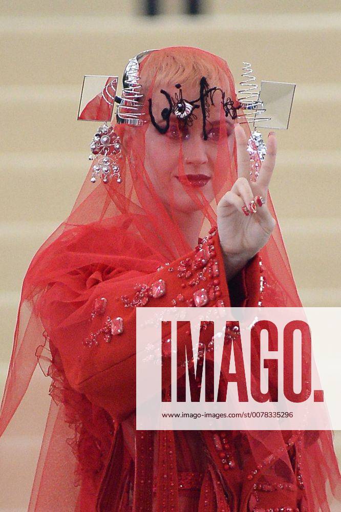 Arriving at the Rei Kawakubo Comme des Garcons: Art Of The In-Between Costume Institute Gala at the Metropolitan Museum of Art Katy Perry New York United States 513444