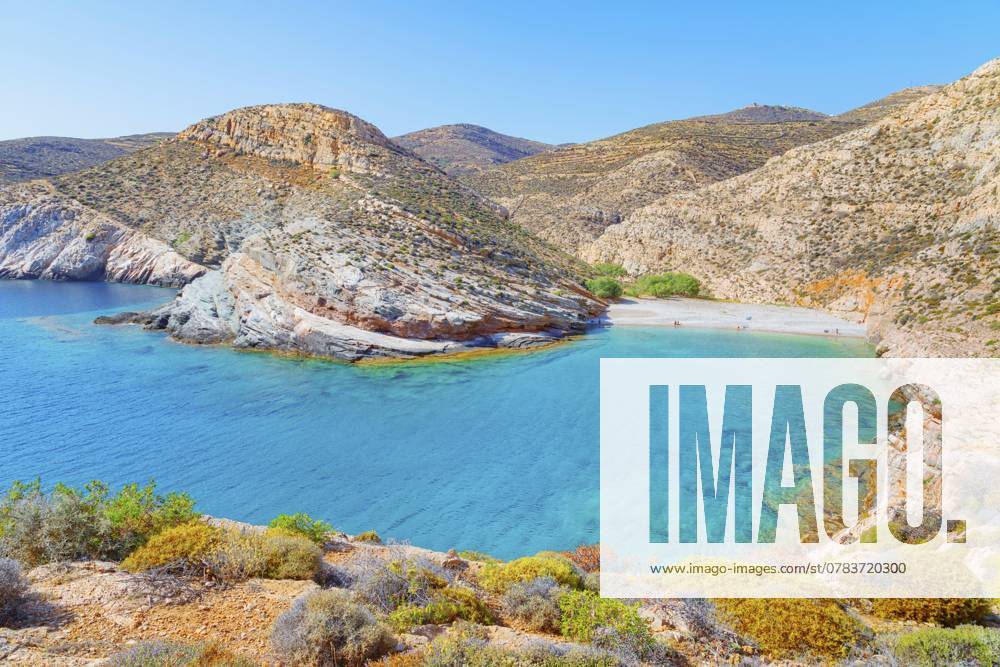 Strand Livadaki, Insel Folegandros, Kykladen, Griechenland, Europa Livadaki beach, Folegandros Island, Cyclades Islands, Greece, Europe
