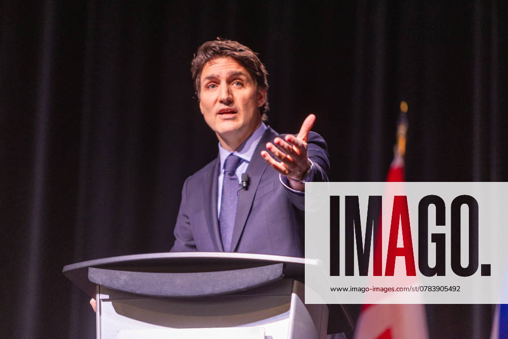 Prime Minister Justin Trudeau attends a fireside chat with the Halifax Chamber of Commerce in Halifax on Monday December 9, 2024. Halifax Canada - ZUMAc35_ 20210717_zaf_c35_104