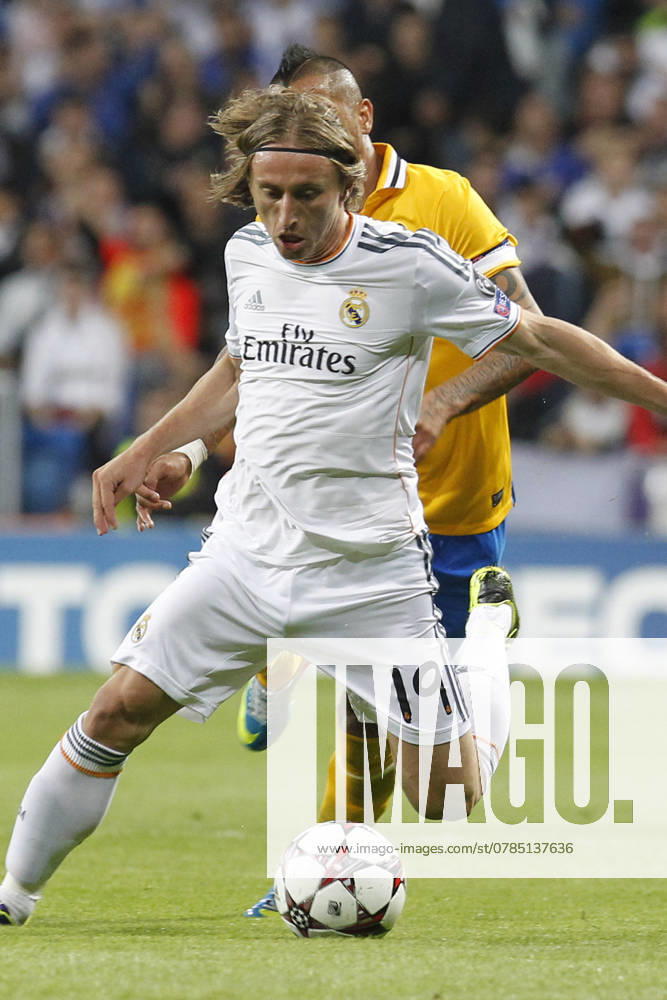 Real Madrid s Luka Modric during Champions League match on october 23rd 2013. Photo: Alex Cid-Fuentes ALFAQUI MADRID Spain