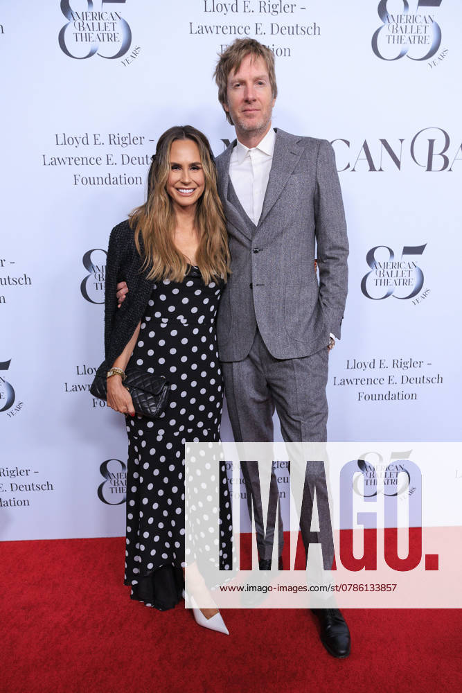 Keltie Knight and Chris Knight (L-R) on the red carpet at the American Ballet Theatre Holiday Benefit on Monday December 16, 2024 at the Beverly Hilton Hotel in Beverly Hills, California. ARIANA RUIZ PI Beverly Hills U.S - ZUMAp124 20241216_zaa_p124_040