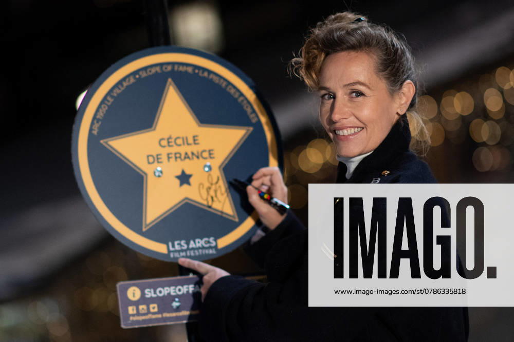 Les Arcs Cecile de France Slope of Fame Cecile de France attending the Sign Unveilling of her Slope of Fame as part of the Les Arcs Film Festival 2024 in Bourg-Saint-Maurice, Les Arcs, France on December 17, 2024. Photo by Aurore Marechal ABACAPRESS.COM Les Arcs France