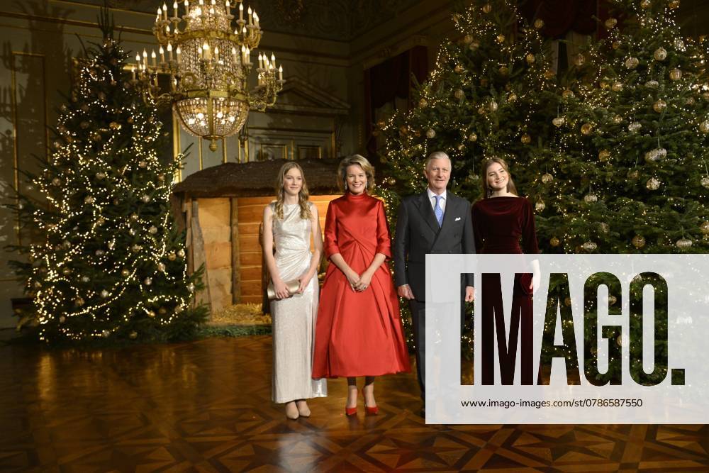 Christmas Concert 18 12 2024 BRUSSELS, BELGIUM - Their Majesties the King and Queen are hosting those who have contributed to the smooth running of royal activities in 2023 and 2024 for the traditional Christmas concert. They would like to thank them for welcoming them to their organisation or for their help in organising activities at the Royal Palace. pictured on December 18, 2024 in Brussels, Belgium, 18 12 2024 Brussels Belgium