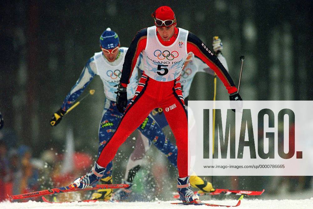 OLYMPIC LEGENDS: Thomas Alsgaard Thomas Alsgaard (Norwegen) Nordischer Skilauf OS Winter Herren Olympische Winterspiele 1998, Olympia, Olympiade, Spiele, Skisport, Ski Nordisch, Langlauf, Vneg Einzelbild Nagano