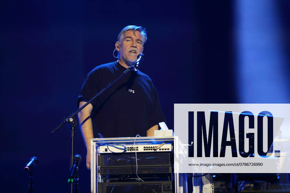 Andreas Rieke aka And Ypsilon from Die Fantastischen Vier at a concert in the Uber Arena in Berlin, December 18, 2024 Fanta 4 concert Berlin
