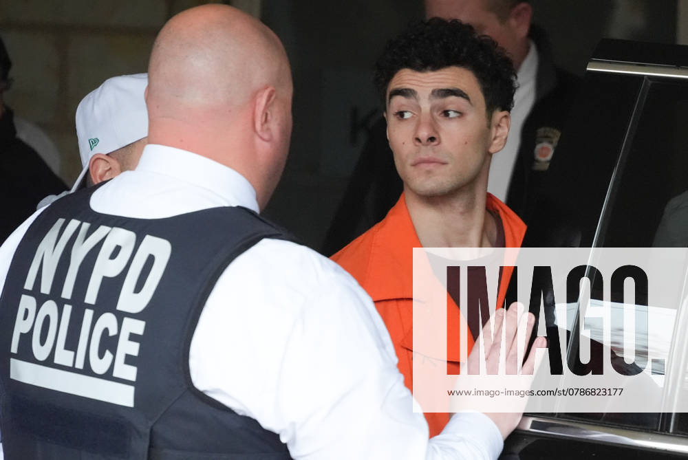 Luigi Nicholas Mangione leaves at Blair County Courthouse in Hollidaysburg, Pa., Thursday, Dec. 19, 2024. Mangione, accused of fatally shooting UnitedHealthcare CEP Brian Thompson, was transferred to New York and charged with premeditated murder. Pool HOL20241219102 GenexJ.xPuskar
