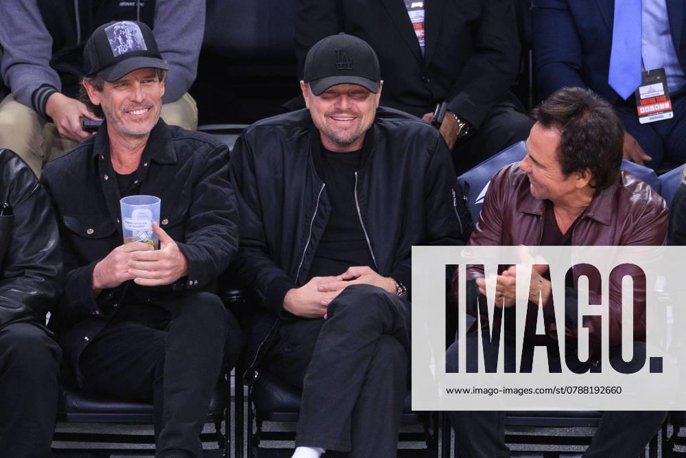 (C)Leonardo DiCaprio attends the regular season NBA game between the Los Angeles Lakers and the Detroit Pistons on Monday December 23, 2024 at Crypto.com Arena in Los Angeles, California. JAVIER ROJAS PI Los Angeles USA - ZUMAp124 20241223_zaa_p124_001