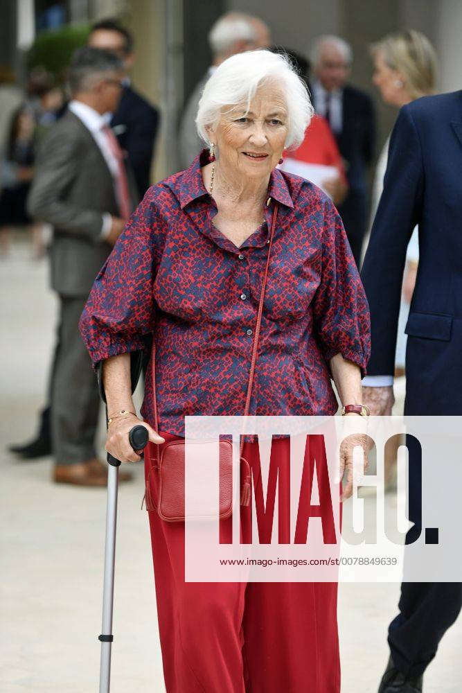Queen Paola of Belgium pictured during a ceremony for the Queen Paola Award 2015-2016 (Koningin Paolaprijs - Prix Reine Paola) for education, at the royal castle in Laken Laeken, Brussels, Wednesday 31 May 2017. This year s themes are sciences, mathematics and technology. ERICxLALMAND 05106950