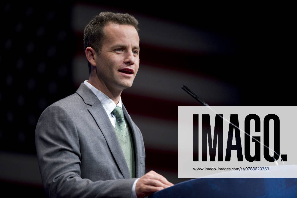 Actor Kirk Cameron speaks at the 2012 Conservative Political Action Conference in Washington, DC. (Photo By Chris Maddaloni CQ Roll Call) Washington DC United States
