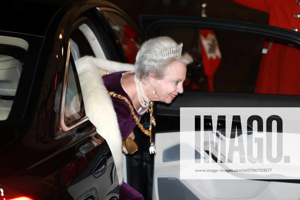 Amalienborg Princess Benedikte arrive for the New Years reception at Amalienborg in Copenhagen, Denmark. Â