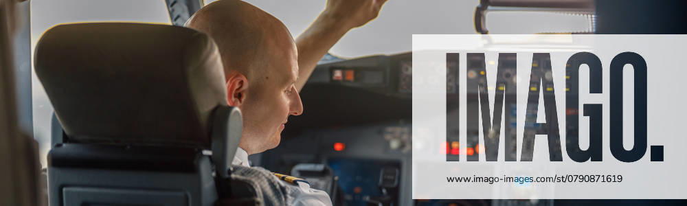 Focused professional pilot sitting in an airplane cabin, ready for takeoff. Aircraft, aircrew, occupation concept, model released, , 44601688.jpg, adult, adults, air, aircraft, airline, airliner, airplane, airport, attractive, auto pilot, aviator, background, boarding, business, cabin, cockpit, commercial, crew, flight, fly, focused, guy, horizontal, job, journey, landing, male, man, occupation, people, person, pilot, plane, preparing, professional, ready, real, service, simulator, sitting, takeoff, tourism, transport, transportation, travel, trip, uniform, work RECORD DATE NOT STATED