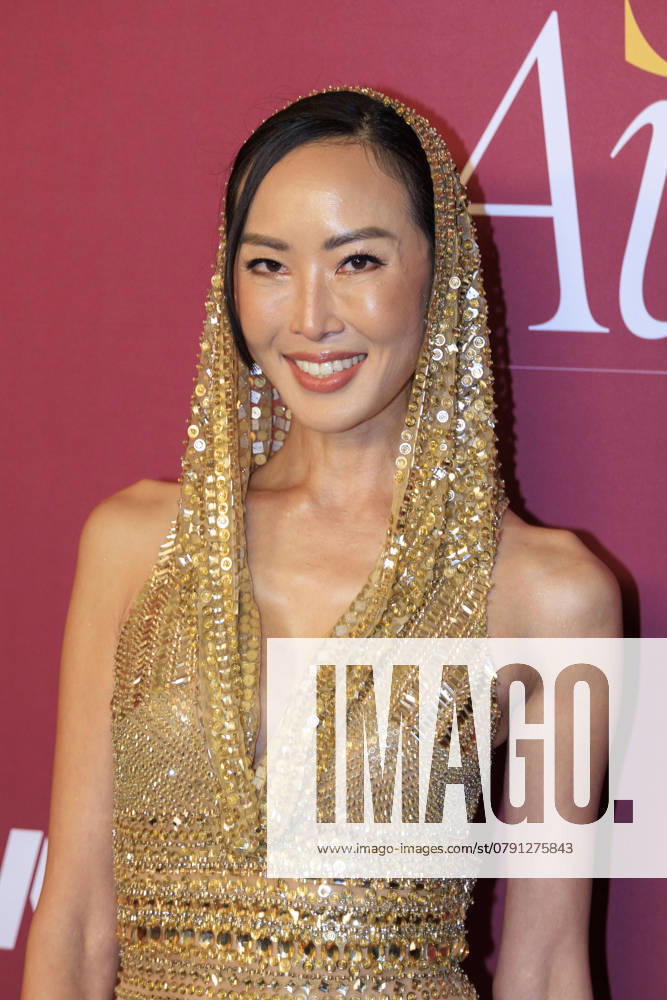 Chriselle Lim on the red carpet at the 2025 Golden Globes WWD Style Awards on Friday January 3, 2025 at the Four Seasons Hotel Los Angeles at Beverly Hills in Los Angeles, California. JAVIER ROJAS PI Los Angeles U.S - ZUMAp124 20250103_zaa_p124_111