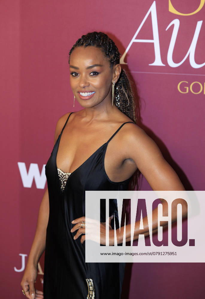 Melanie Liburd on the red carpet at the 2025 Golden Globes WWD Style Awards on Friday January 3, 2025 at the Four Seasons Hotel Los Angeles at Beverly Hills in Los Angeles, California. JAVIER ROJAS PI Los Angeles U.S - ZUMAp124 20250103_zaa_p124_116