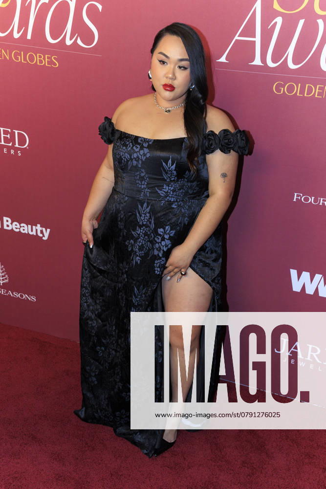 Meghan Q. Mai on the red carpet at the 2025 Golden Globes WWD Style Awards on Friday January 3, 2025 at the Four Seasons Hotel Los Angeles at Beverly Hills in Los Angeles, California. JAVIER ROJAS PI Los Angeles U.S - ZUMAp124 20250103_zaa_p124_126