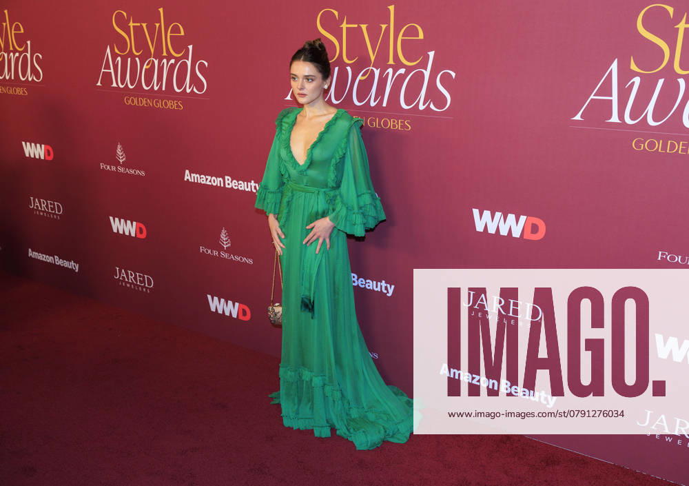 Charlotte Lawrence on the red carpet at the 2025 Golden Globes WWD Style Awards on Friday January 3, 2025 at the Four Seasons Hotel Los Angeles at Beverly Hills in Los Angeles, California. JAVIER ROJAS PI Los Angeles U.S - ZUMAp124 20250103_zaa_p124_127