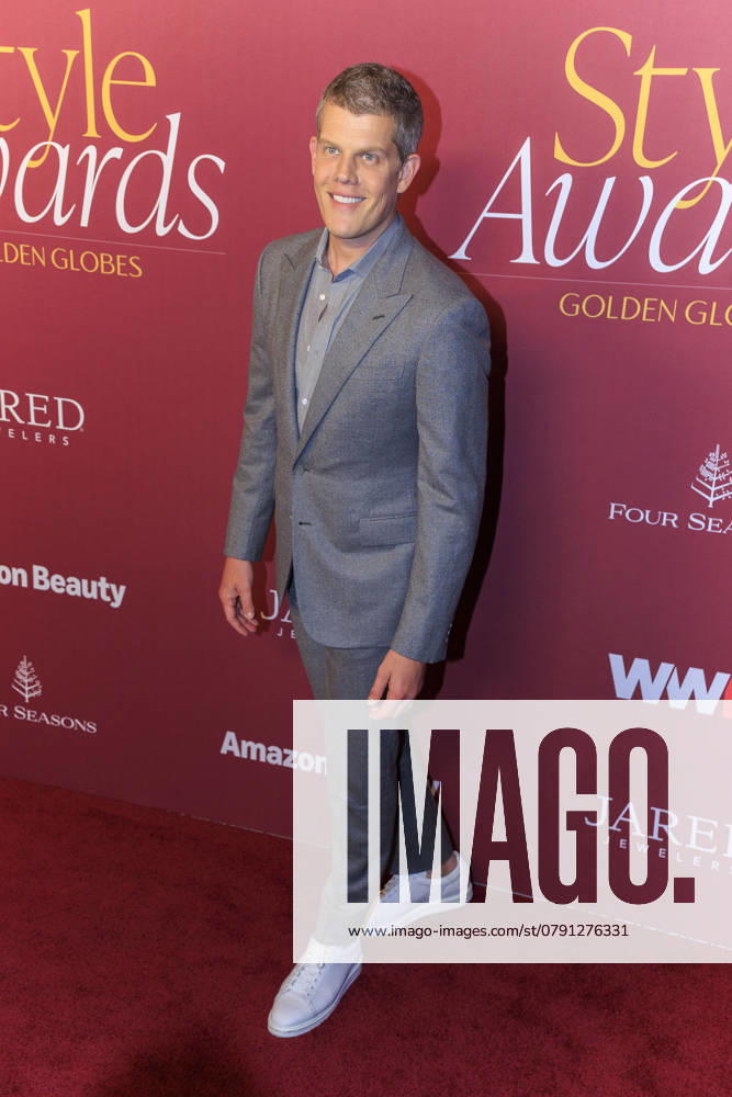 Wes Gordon on the red carpet at the 2025 Golden Globes WWD Style Awards on Friday January 3, 2025 at the Four Seasons Hotel Los Angeles at Beverly Hills in Los Angeles, California. JAVIER ROJAS PI Los Angeles U.S - ZUMAp124 20250103_zaa_p124_131