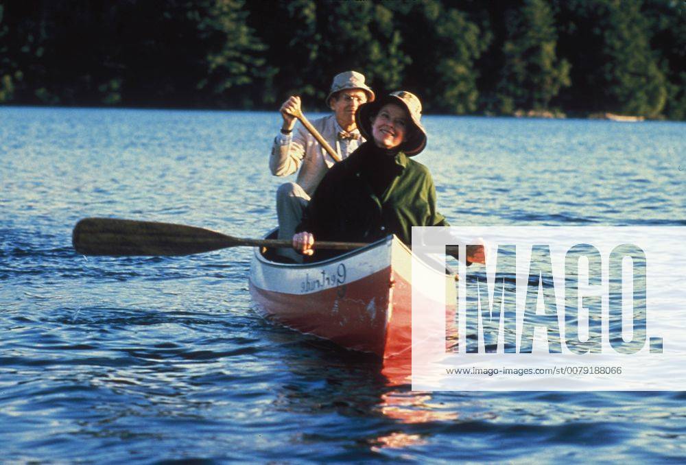 OSCARS. Bester Hauptdarsteller. Preisträger 1981-1990 Studio Publicity Still from On Golden Pond Henry Fonda, Katharine Hepburn © 1981 Universal Los Angeles CA USA