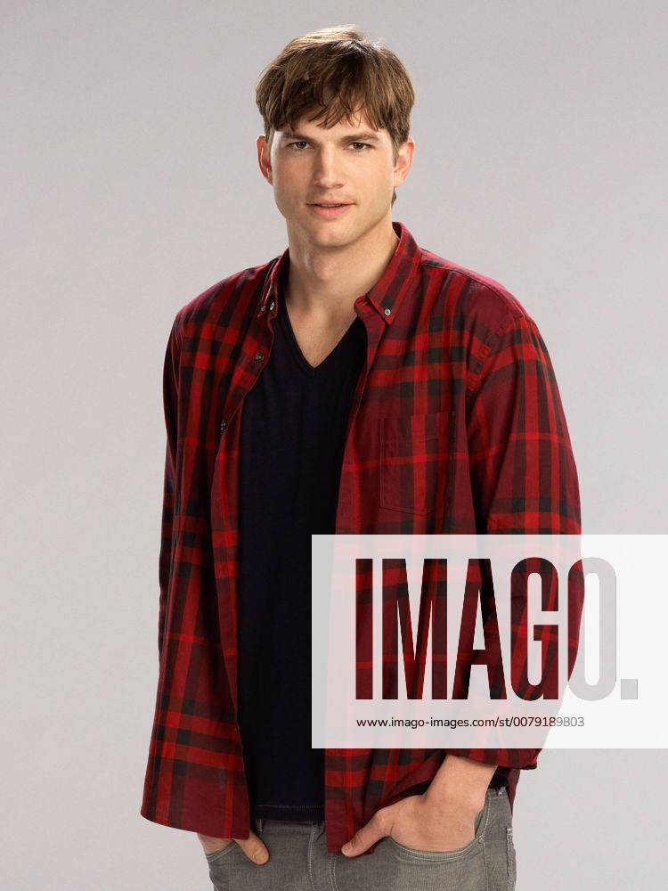 Ashton Kutcher Two and a Half Men - Season 10 (2012 - 2013) Los Angeles CA USA