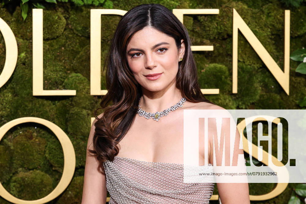 82nd Annual Golden Globe Awards Monica Barbaro wearing Dior arrives at the 82nd Annual Golden Globe Awards held at The Beverly Hilton Hotel on January 5, 2025 in Beverly Hills, Los Angeles, California, United States. The Beverly Hilton Hotel, Beverly Hills, Los Angeles, California, USA California United States