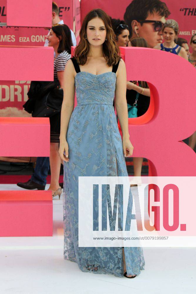 English actress Lily James attends the Baby Driver UK Premiere held at Cineworld Leicester Square in London. JUNE 21st 2017 MESx171312