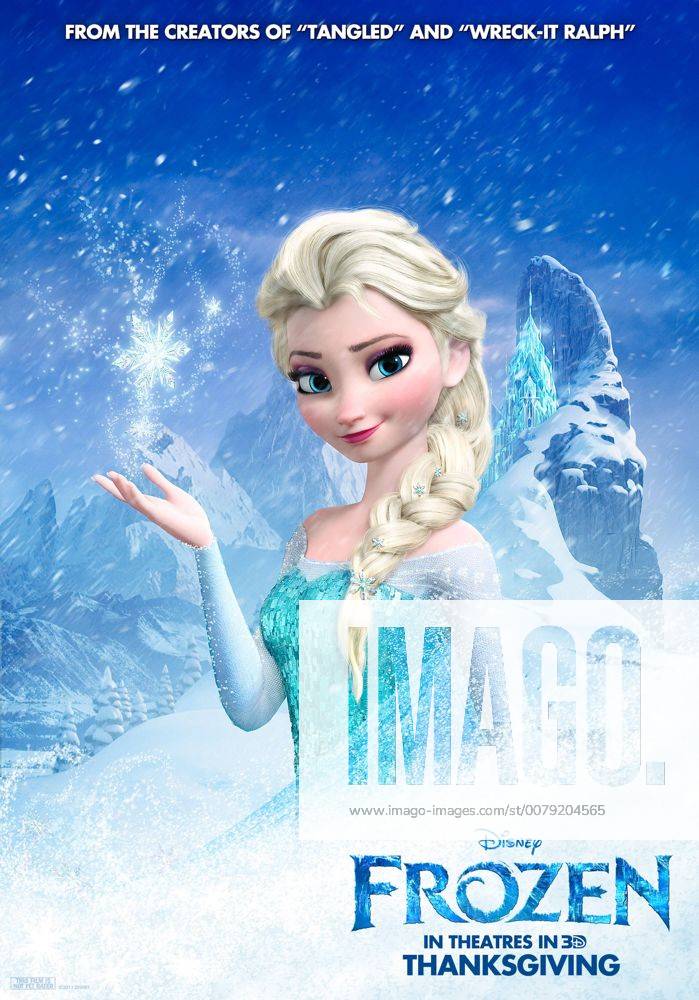 FROZEN (Pictured) ELSA. ©2013 Disney. All Rights Reserved. Poster Los Angeles CA 32292_004THA
