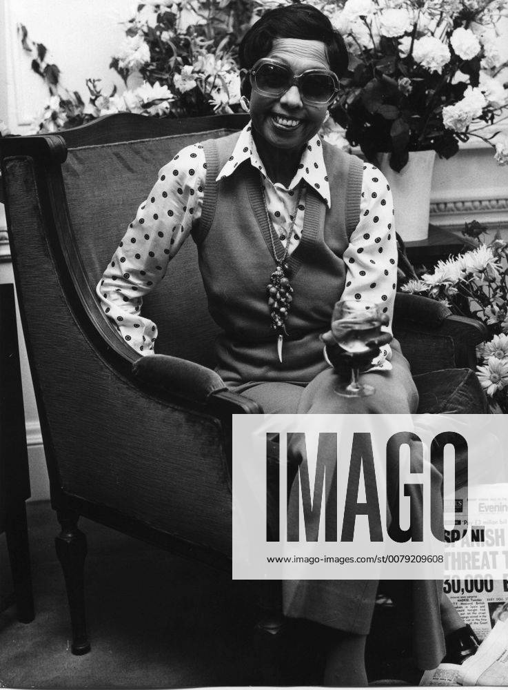 IMAGO ICONS: Josephine Baker Josephine Baker, 1974 © JRC The Hollywood Archive - All Rights Reserved Hollywood CA USA