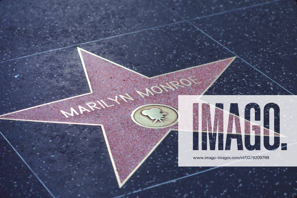 IMAGO ICONS: Marilyn Monroe Hollywood and Los Angeles Landmarks Marilyn Monroe s Star on the Hollywood Walk of Fame. © 1993 Joe Martinez