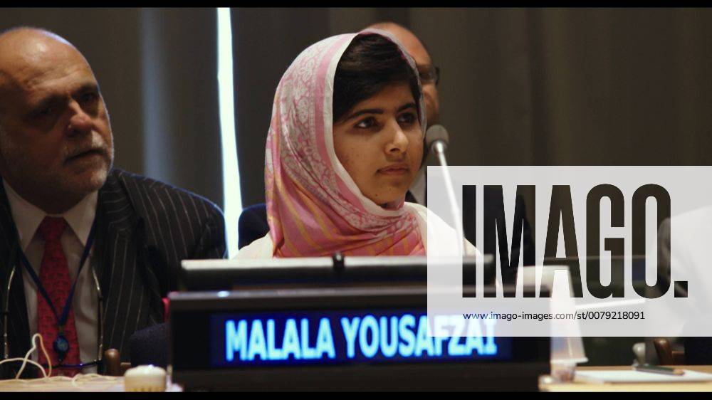 Berühmte Feministinnen, Malala Yousafzai HE NAMED ME MALALA: Malala Yousafzai at the United Nations General Assembly in New York City. July 12, 2013. Â© 2015 Twentieth Century Fox Film Corporation All Rights Reserved Los Angeles CA 32837_003THA