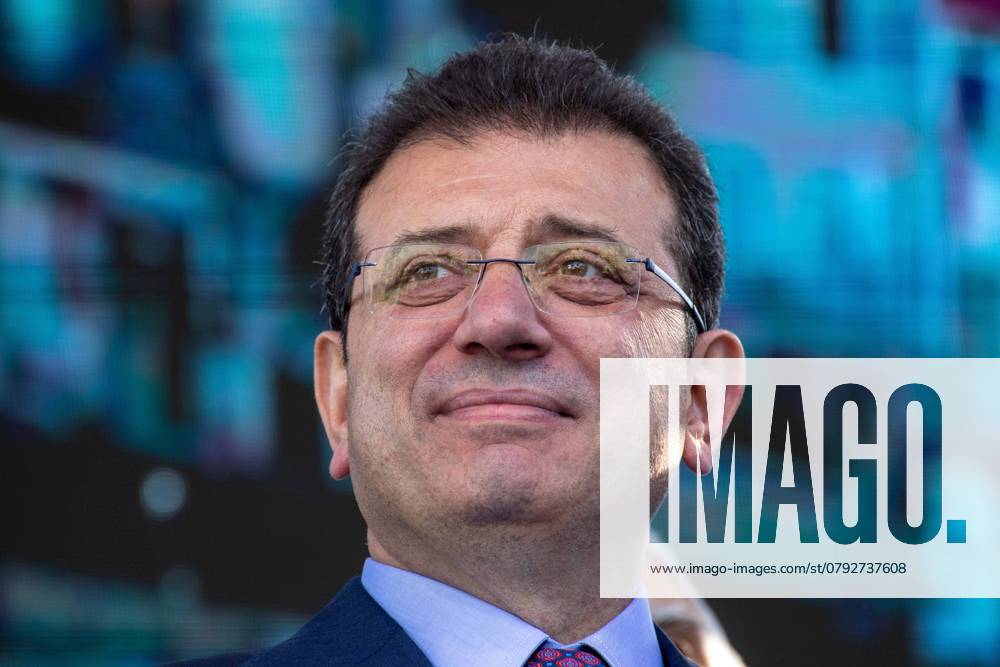 Istanbul Metropolitan Municipality Mayor Ekrem Imamoglu delivers a speech at the groundbreaking ceremony for the Prince Islands Municipality Service Building in Istanbul, Turkey. Widely regarded as President Recep Tayyip ErdoÄŸan s most formidable rival in the event of an early election, Imamoglu has recently prioritized infrastructure projects and urban transformation in his role as mayor. - ZUMAi72_ 20250109_znp_i72_008
