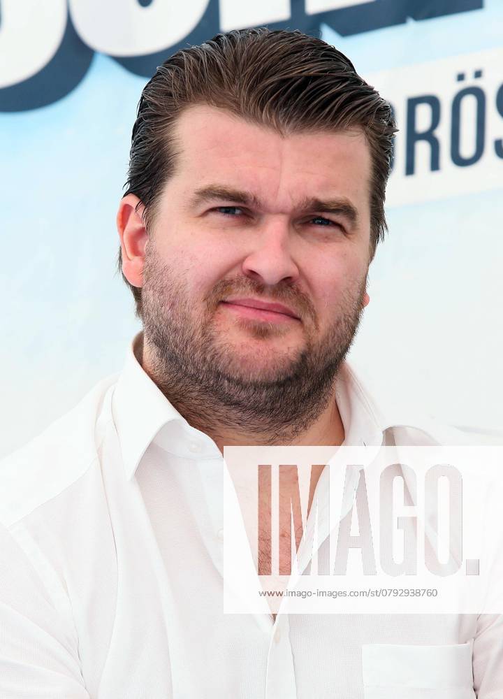 Gregor Fog, Son from Carmen Fog, at the Press conference to Schlagerolymp the largest Schlager Open Air in Berlin Luebars on 10 08 2019 Berlin Germany