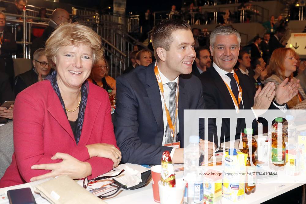 Berlin national association, Monika Gruetters, Stefan Evers, Frank Steffel at 29 Federal Party Conference the CDU in Food, Berlin Germany, Germany