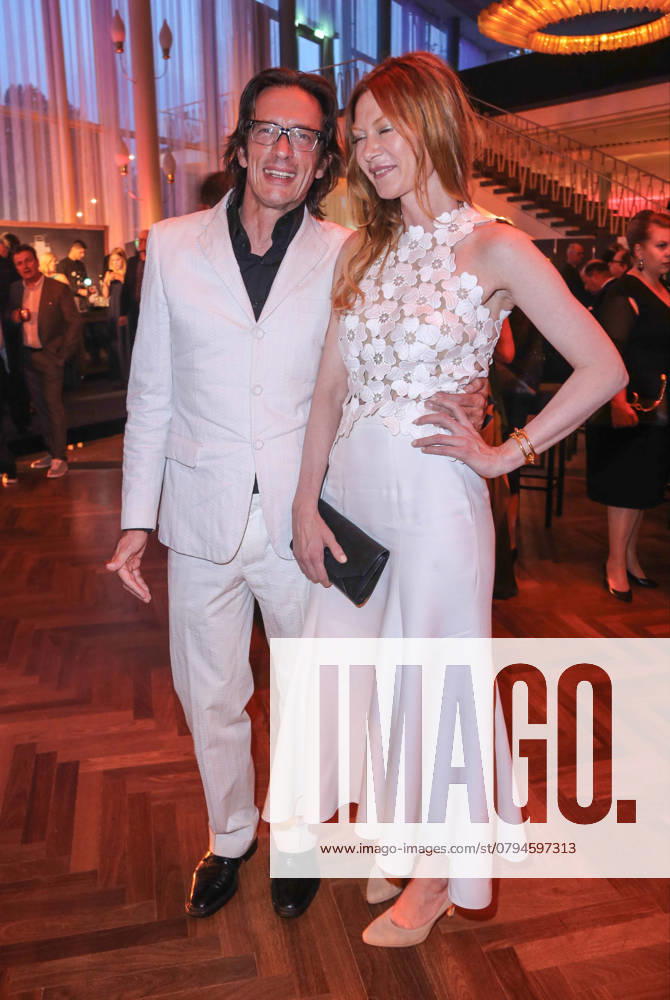 Oskar Roehler and Alexandra Fischer Roehler at the Party of German Film Award 2016, the Lola in Berlin Berlin Germany, Germany