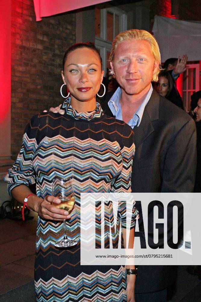 Boris Becker, Ex Tennis professional and its Girlfriend Lilli, at the award Ceremony of Sport Picture Award 2007 in Hamburg to the Elbchaussee in the Elb Lounge Copyright Passig 13 08 2007 Berlin Germany