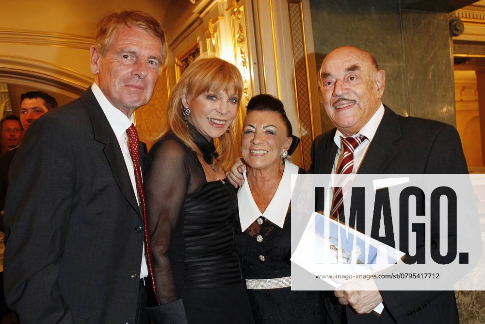 Klaus and Evelyn Bresser with Maria and Artur Atze Brauner at the Gala of State Ballets to Opening the New Season in the State Opera in Berlin,