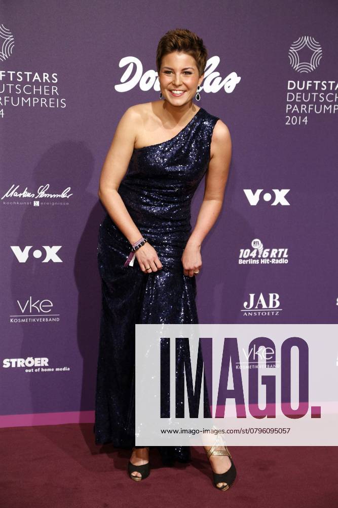 Vanessa Blumhagen at the award Ceremony of Scent Stars German Perfume Award 2014 in Berlin, Red Carpet, Berlin Germany, Germany