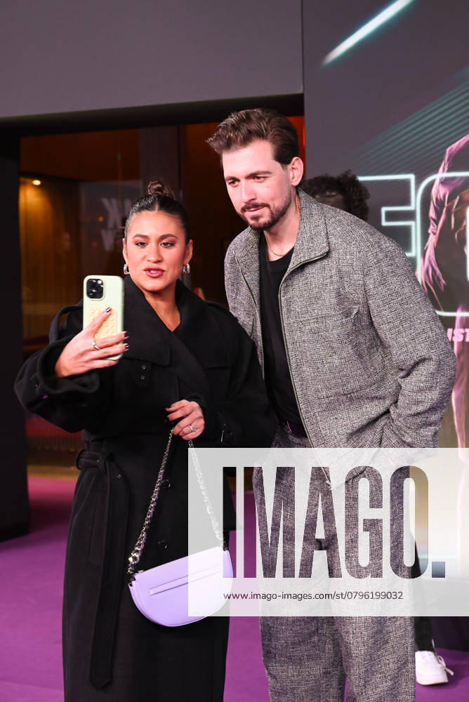 Screening of the Netflix movie Back in Action Berlin, 15 1 2025 Christian Wackert and Steffi Brungs at the screening of the Netflix movie Back in Action at Zoo Palast in Berlin Berlin Germany