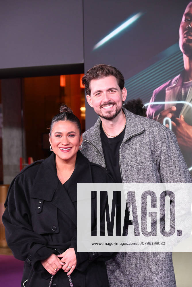 Screening of the Netflix movie Back in Action Berlin, 15 1 2025 Christian Wackert and Steffi Brungs at the screening of the Netflix movie Back in Action at Zoo Palast in Berlin Berlin Germany