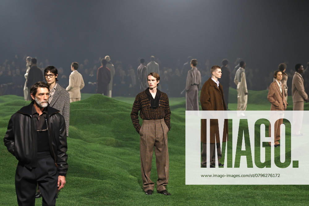 Zegna Menswear - Fall Winter 2025 26 - Milan, 20 January 2025 Zegna Menswear - Fall Winter 2025 26 - Milan, 20 January 2025, Credit:Zeppelin Avalon