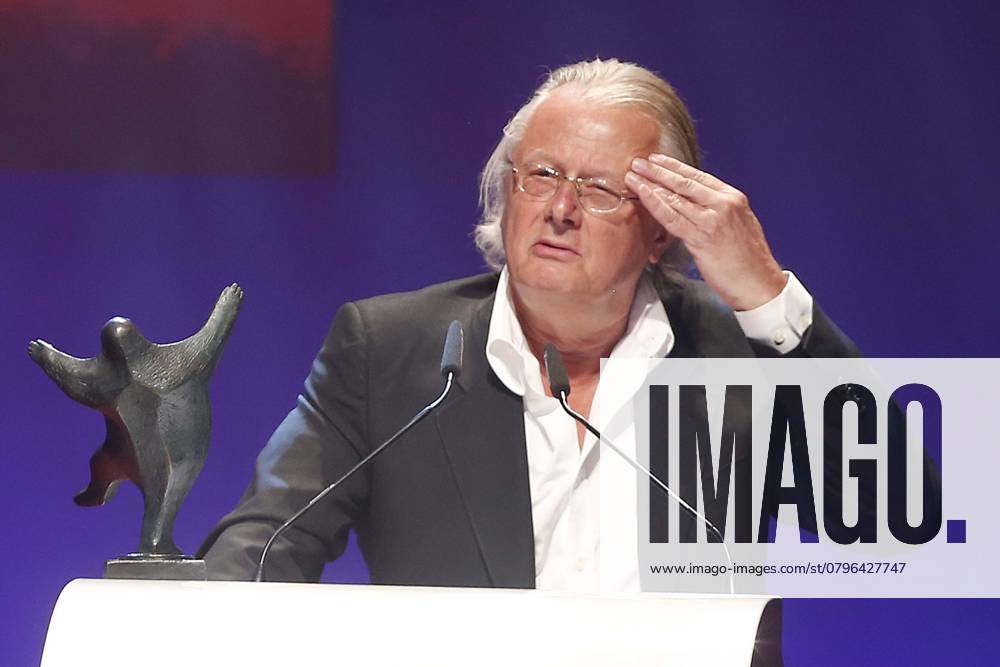Preistraeger Frank Castorf at the award Ceremony of 23 B Z Culture Prize 2014 in Berlin, Theatre on Kurfuerstendamm, Award ceremony, Berlin Germany, Germany