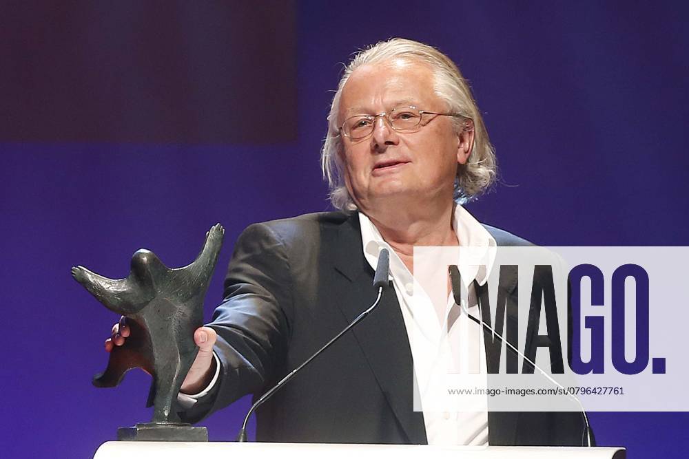 Preistraeger Frank Castorf at the award Ceremony of 23 B Z Culture Prize 2014 in Berlin, Theatre on Kurfuerstendamm, Award ceremony, Berlin Germany, Germany