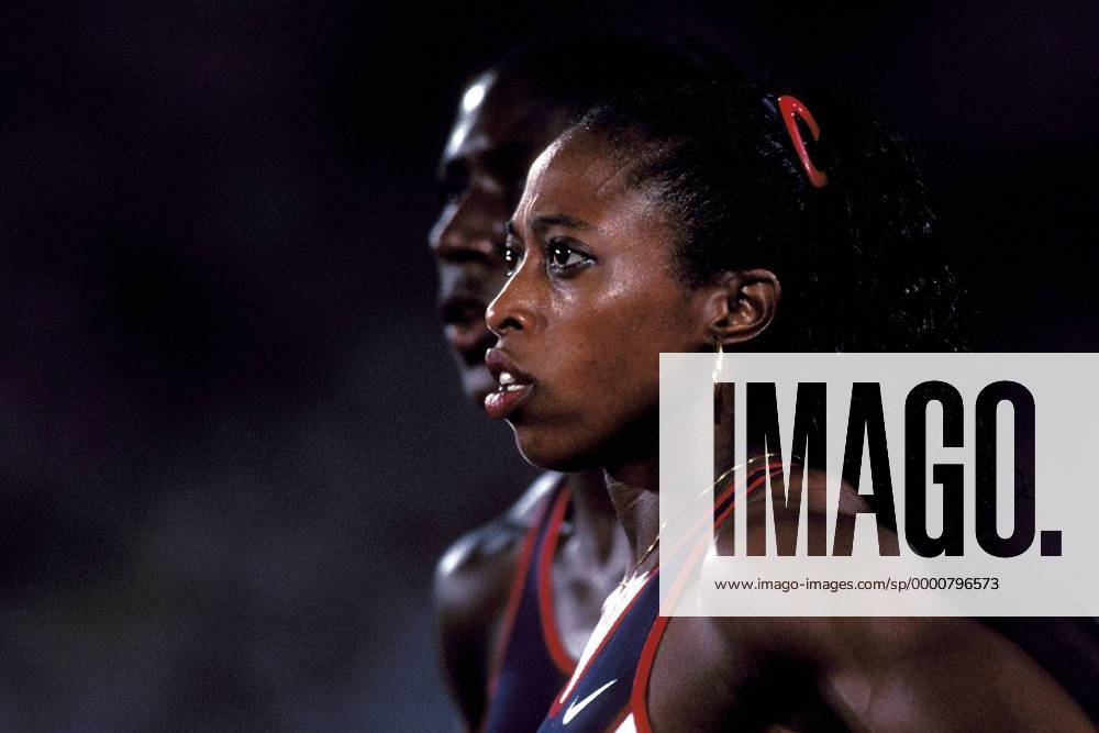 Gail Devers (USA) Leichtathletik OS Sommer Damen Olympische Sommerspiele 1996, Olympia, Olympiade, Spiele, Porträt Atlanta