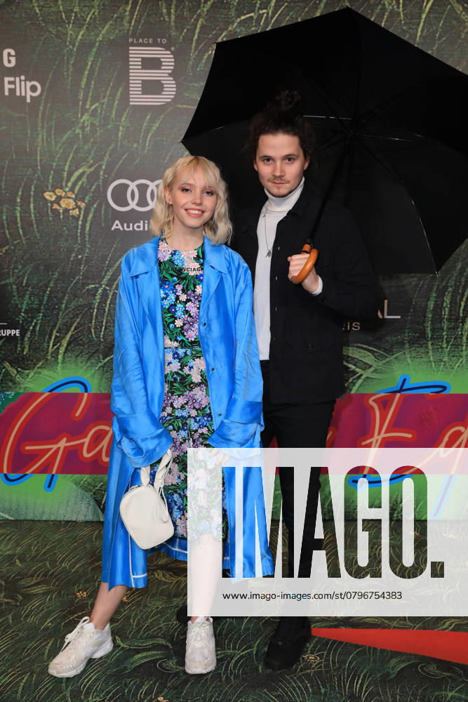Lina Larissa Beam and Tilman Poerzgen to Place to B, Berlinale Party, Red Carpet, Borchardt, Berlin, 22 02 2020, Berlin Germany, Germany