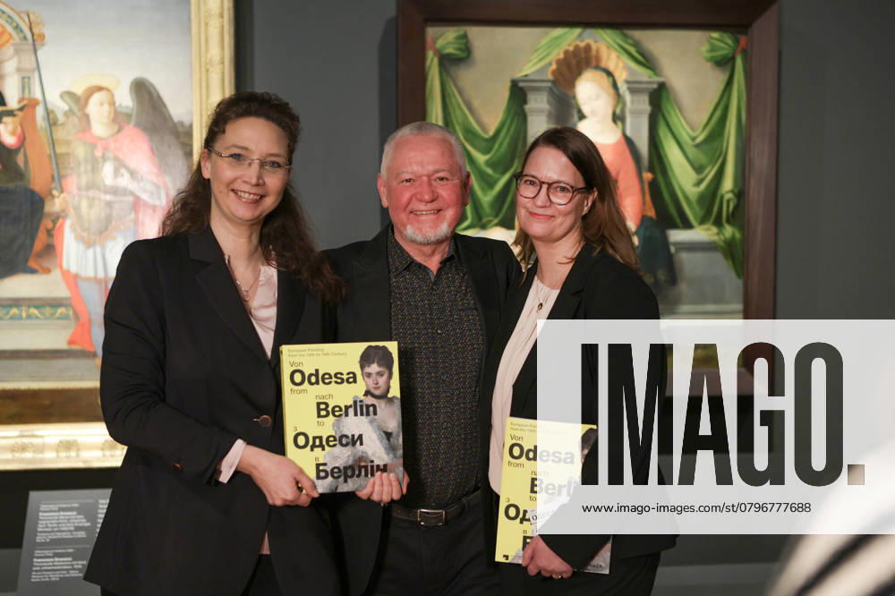 Press conference Berliner Gemäldegalerie From Odesa to Berlin European Painting of the 16th to 19th Century Sabine Lata Curator of the exhibition, Gemäldegalerie Ihor