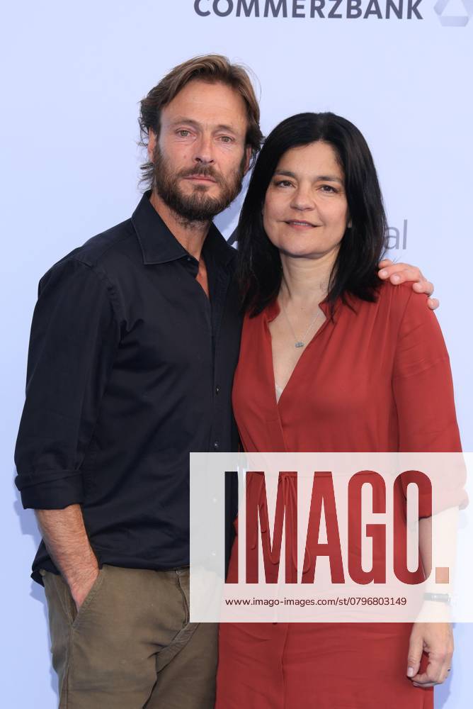 Andreas Pietschmann and Jasmin Tabatabai to Producer s party 2023, Tipi on Chancellery, Berlin, Berlin Germany, Germany