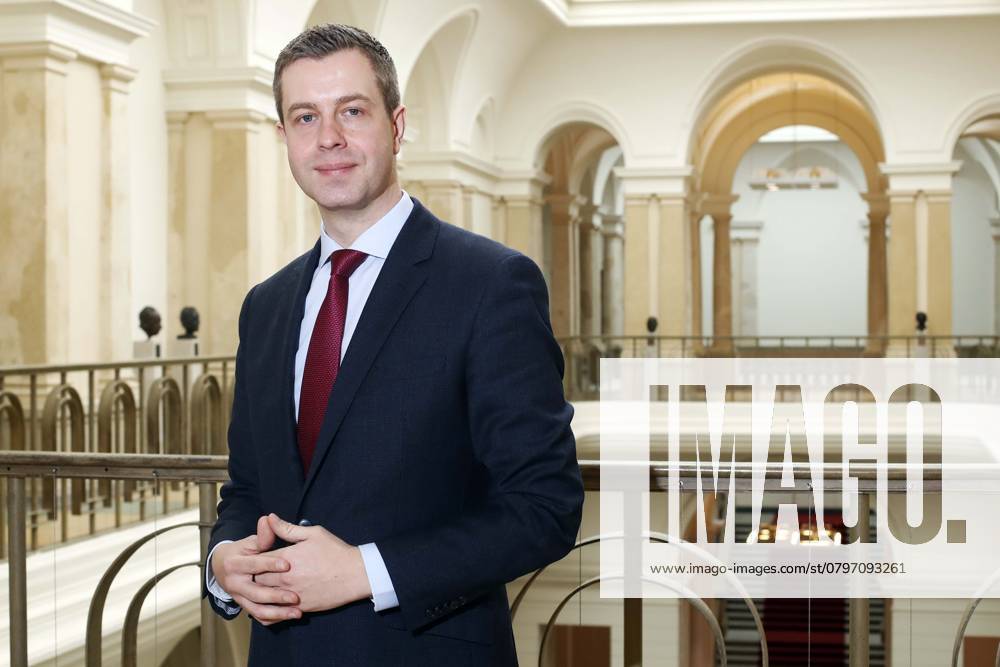 Stefan Evers, Generalsekretaer the CDU Berlin, Portrait at Berlin House of Representatives, Berlin Germany, Germany