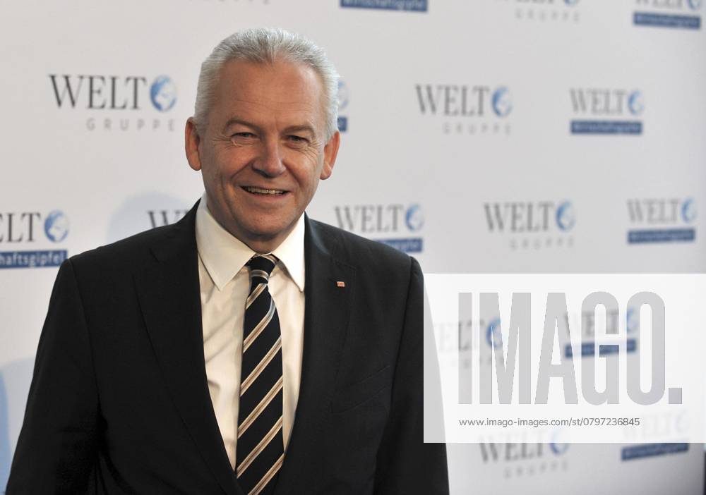 Dr Rüdiger Pit, German Rail Chief, at Economic Summit the World at Axel Springer House in Berlin Berlin Germany, Germany